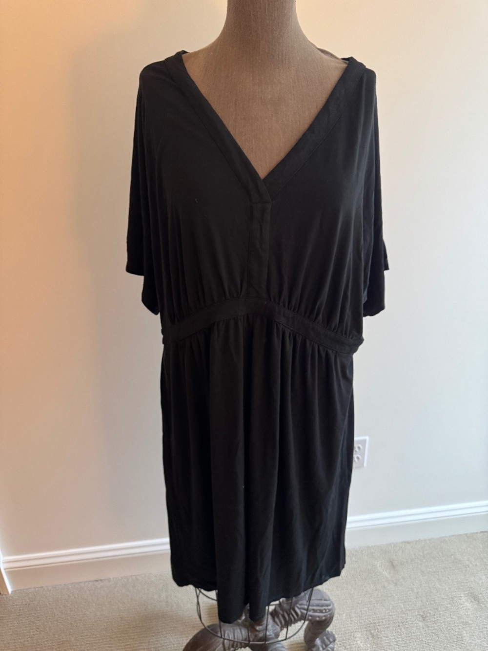 J.Jill Knit Black Dress